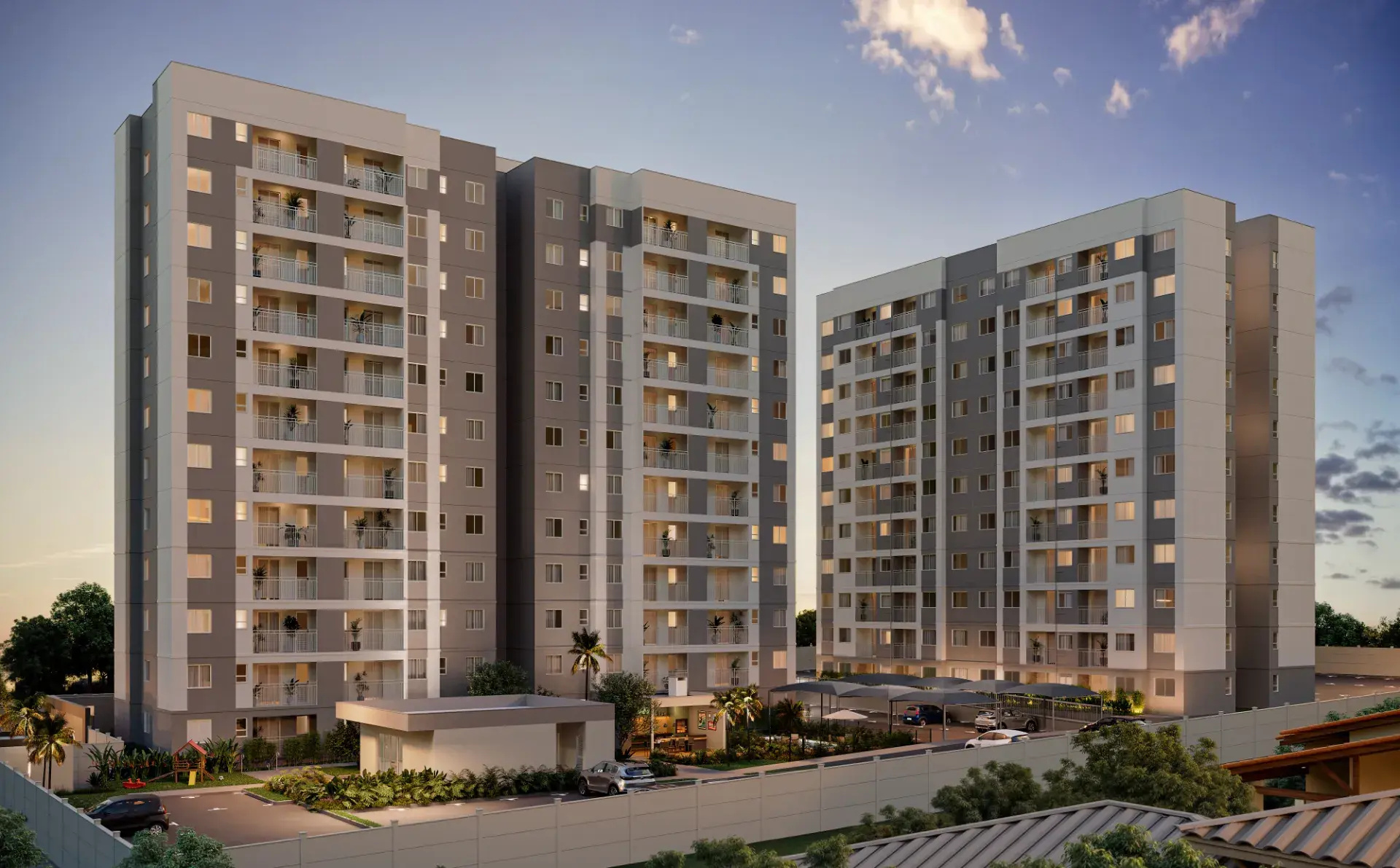 Empreendimento Brisas Residence Jaguariúna em Jaguariúna