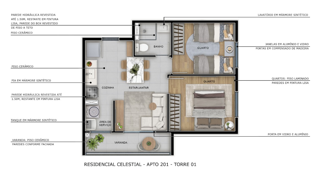 Residencial Celestial Campinas — imagem 12