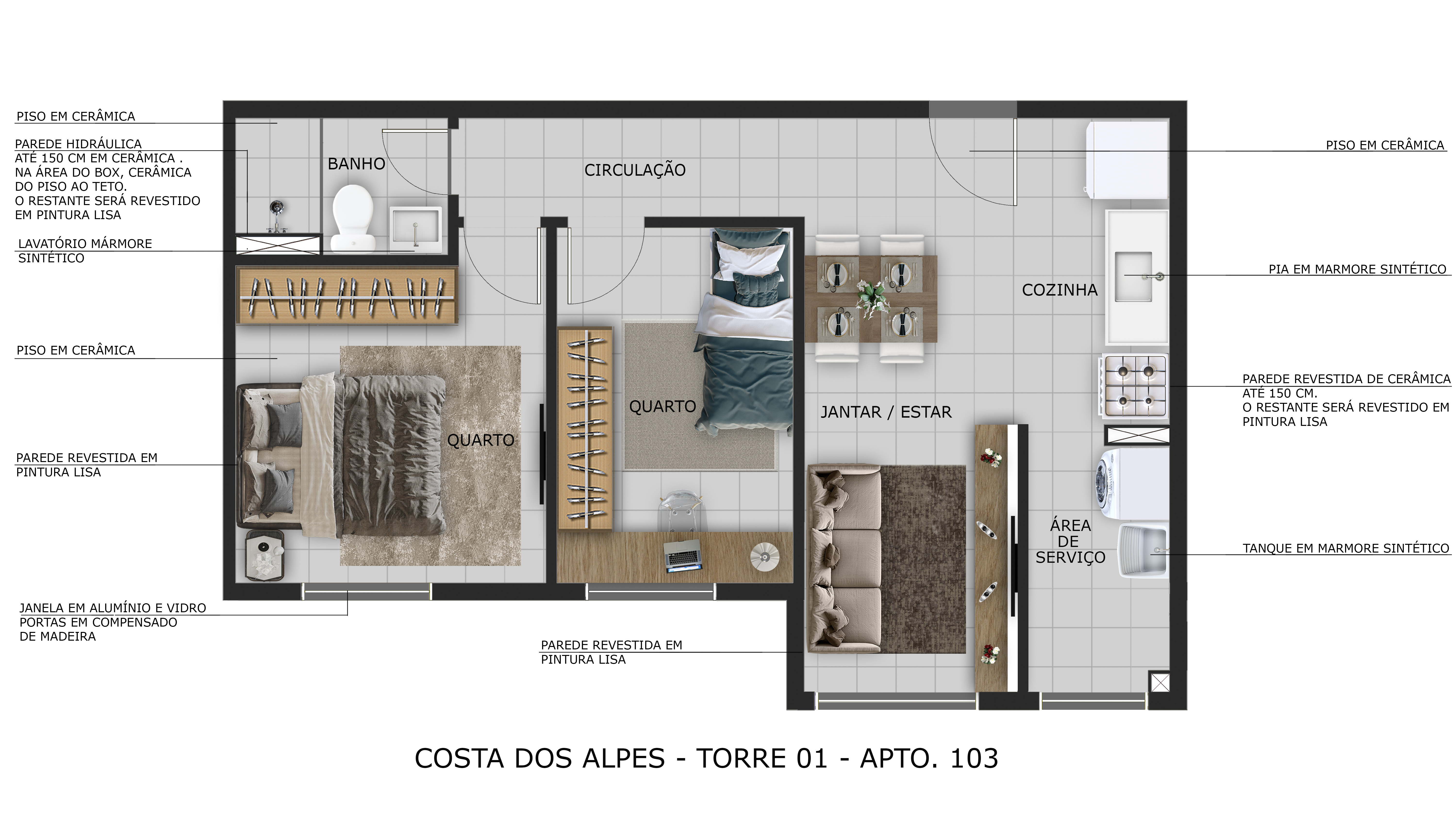 Residencial Costa dos Alpes Campinas — imagem 19