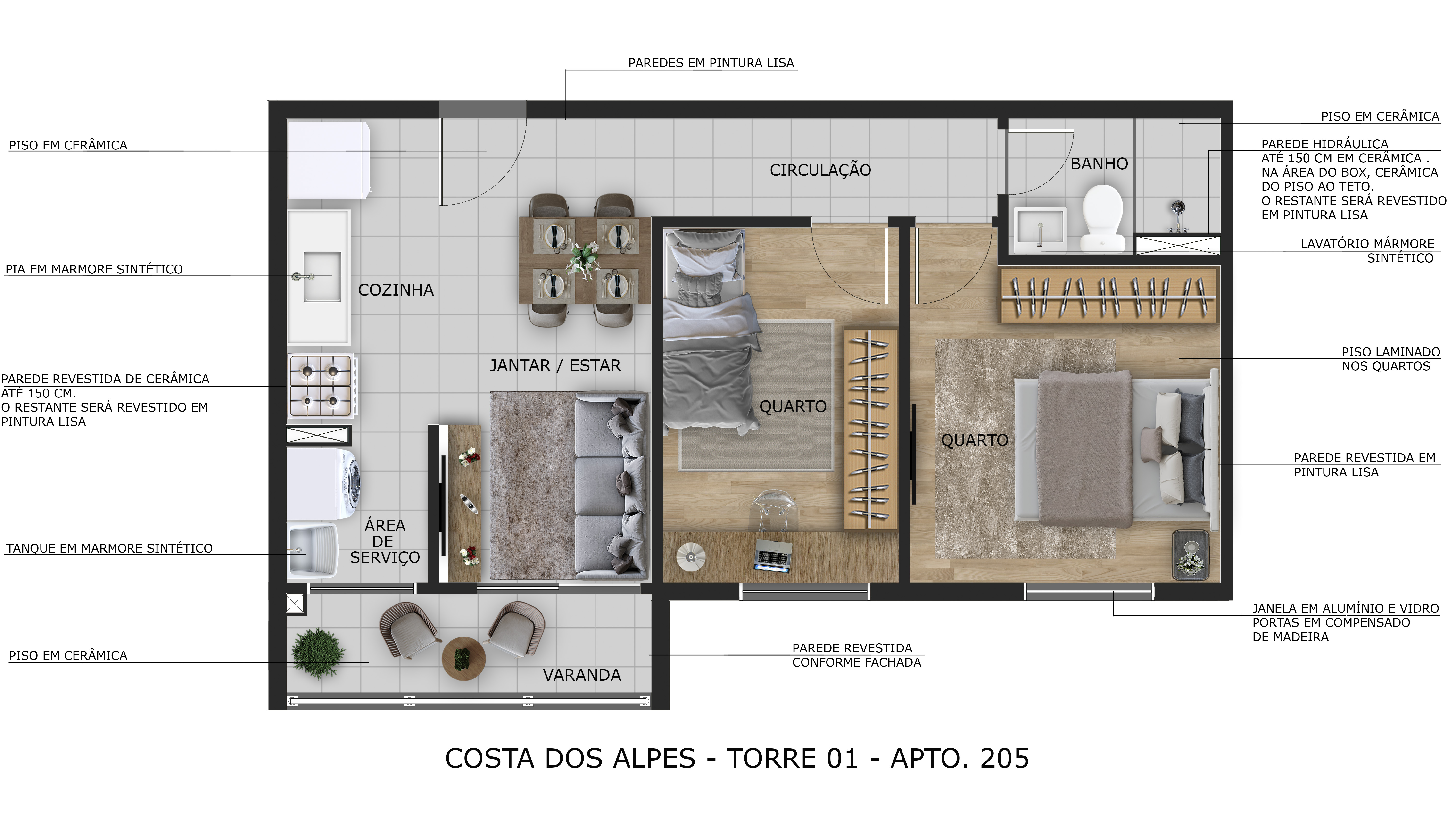 Residencial Costa dos Alpes Campinas — imagem 20