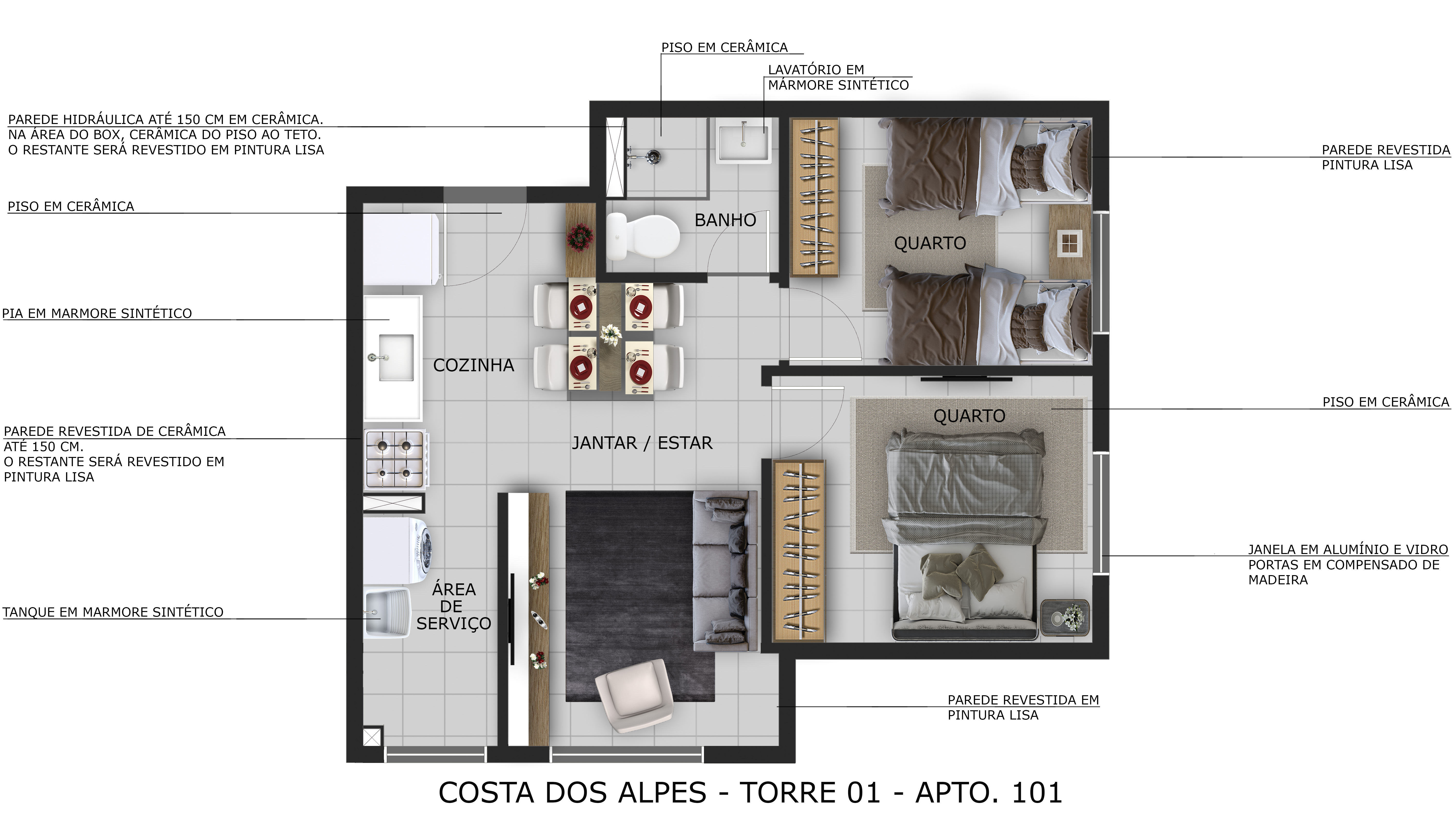 Residencial Costa dos Alpes Campinas — imagem 21