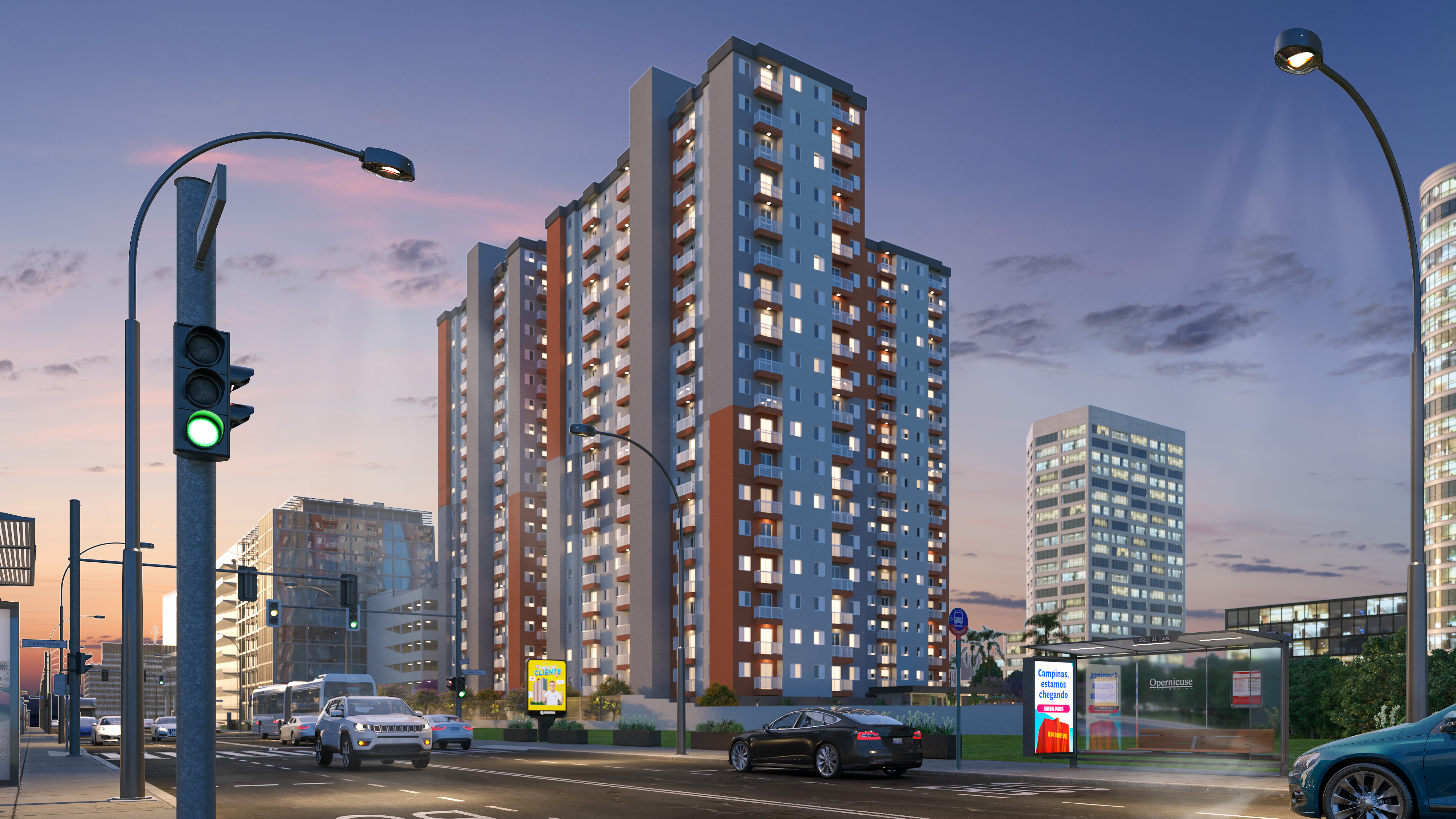 Empreendimento SANTORINI Residence em Campinas