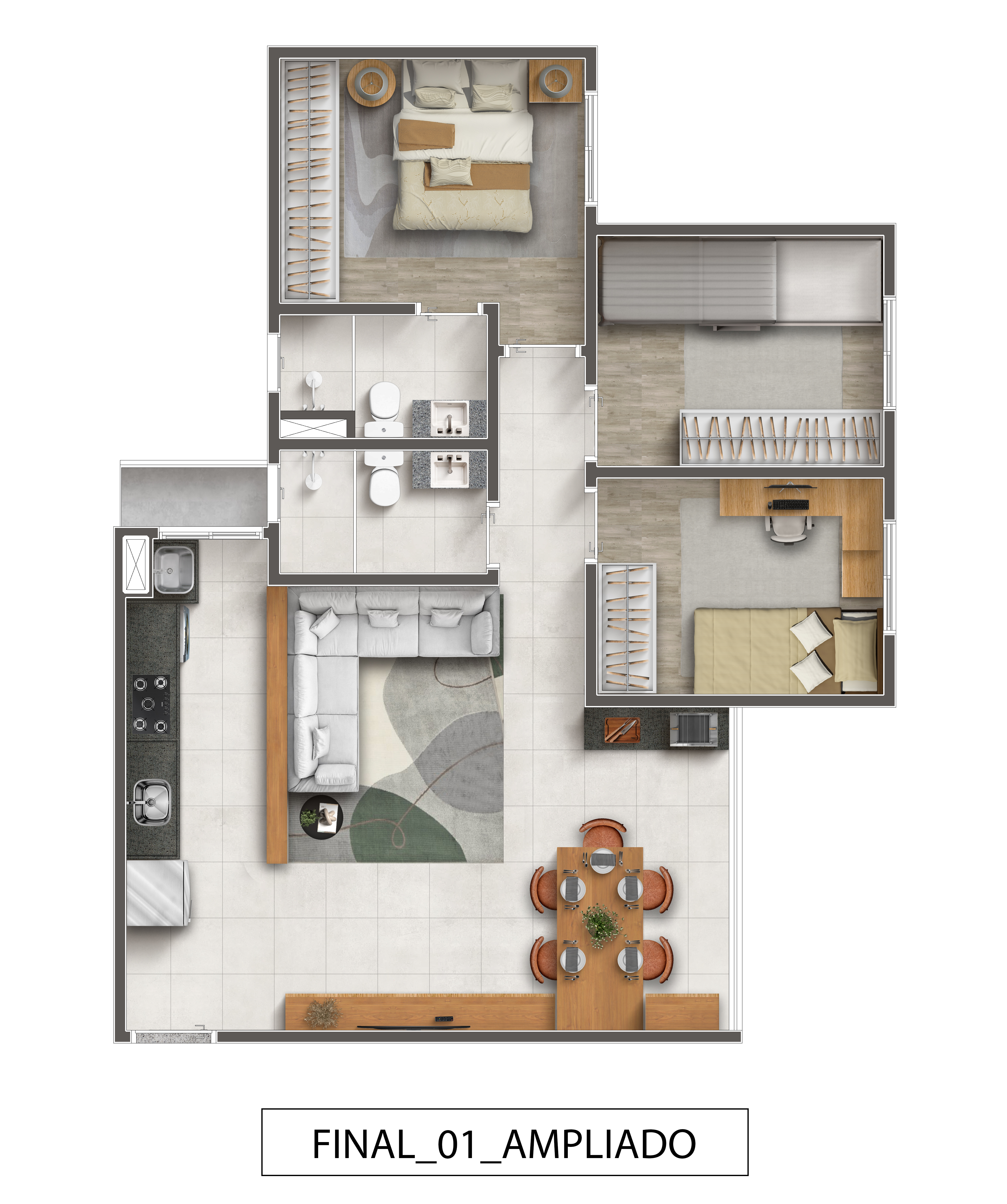 TERRACE RESORT RESIDENCE Campinas — imagem 8