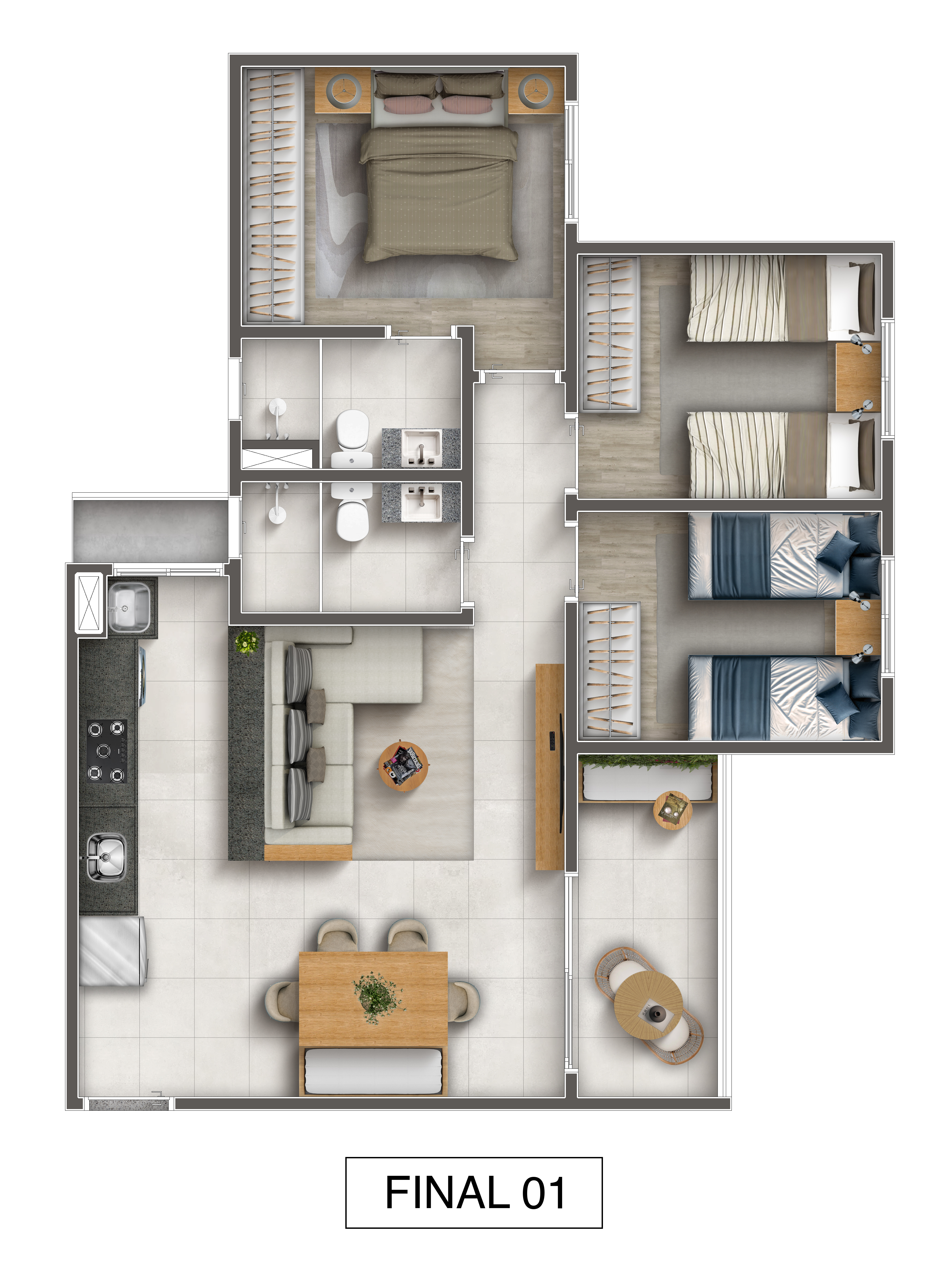 TERRACE RESORT RESIDENCE Campinas — imagem 9